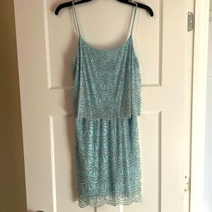 Blue dress size 2